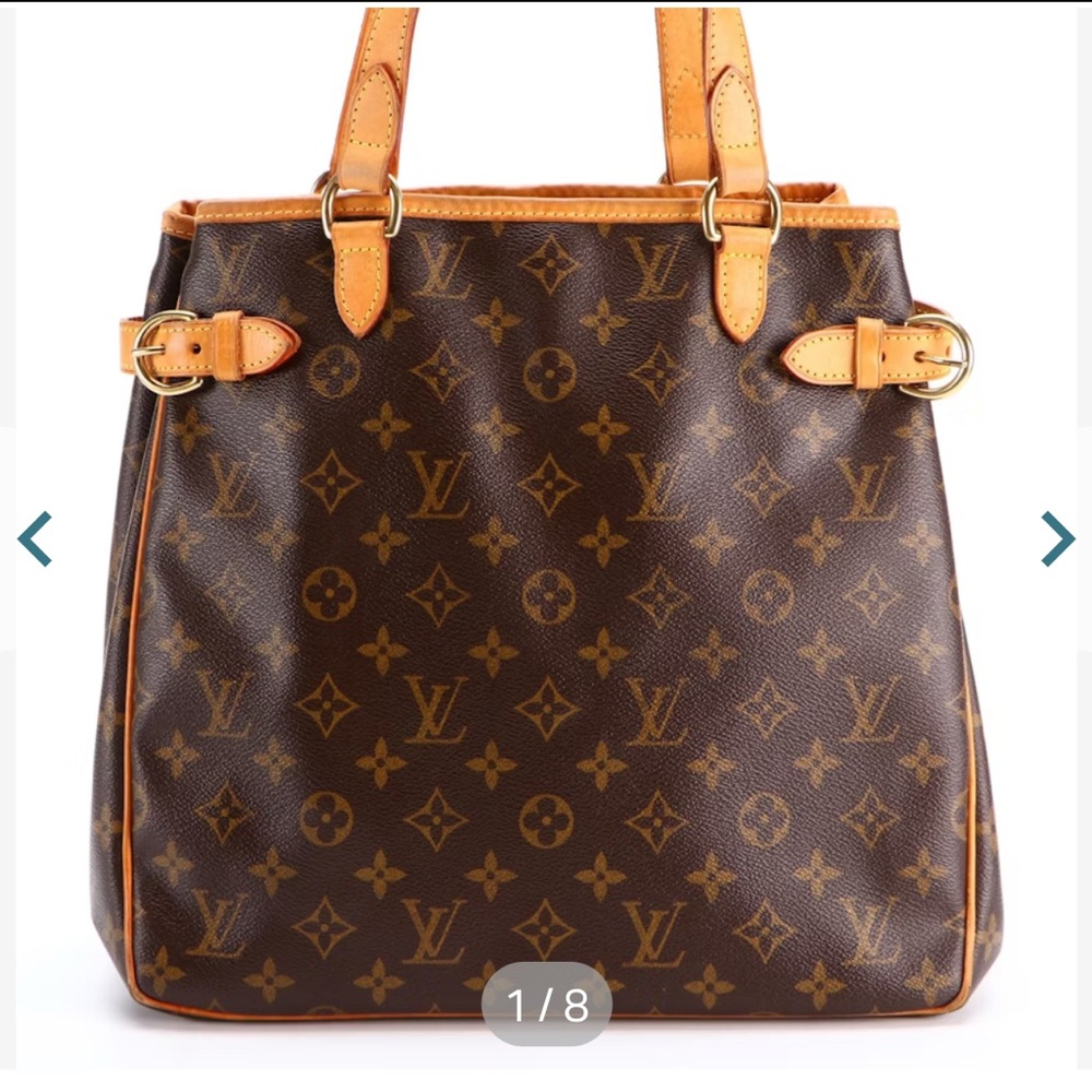 AUTHENTIC Louis Vuitton Batignolles Shoulder Bag in Monogram Canvas